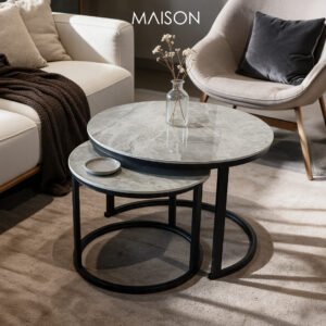 Set Tavolina Marble Duo