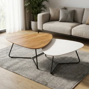 Tavoline Brown/White Duo