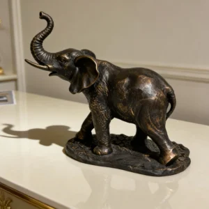 Figurë Dekorative “Black Elephant”