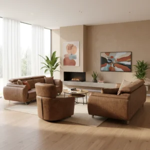 Set Divanesh Vintage Brown